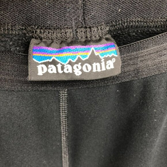 Patagonia Black Fleece Leggings / BaseLayer Pants size XS - Picture 9 of 13